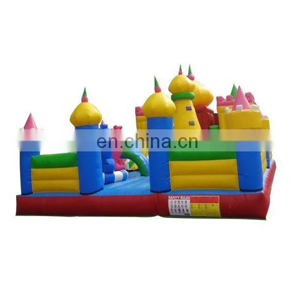 HI 0.55mm pvc hot saling inflatable amusement park inflatable playground