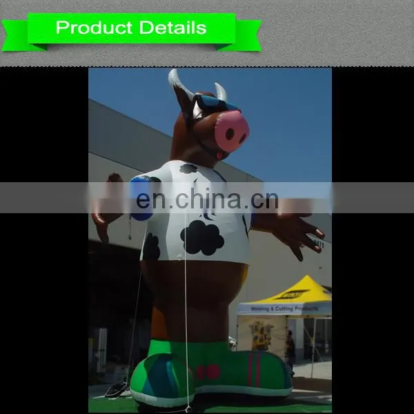 custom inflatable cartoon promotional inflatable animal model for sale