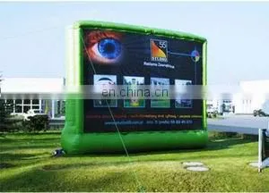 Giant inflatable advertising billboard with double side printing logos