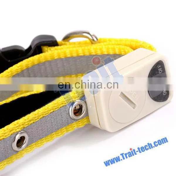 White Dog Electric Lost Prevention Pet Collar Alarm