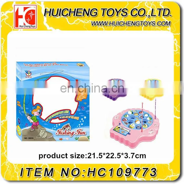 Hot sale Eco-friendly electric fishing rod game toys interactive children game EN71
