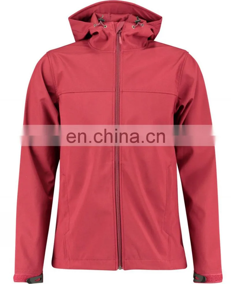 2017 new design men jacket work wear solid color nylon pullover softshell