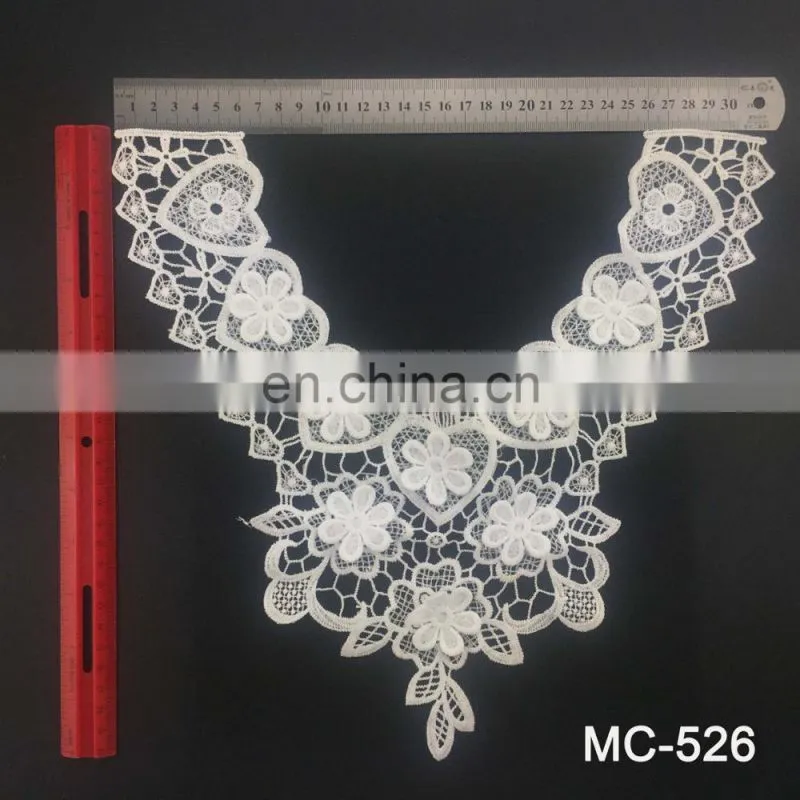 Embroidery Chemical Flower Neck Lace Collar