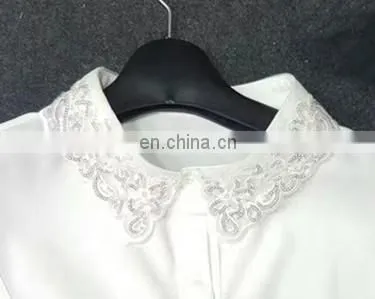 New Design Shirt Neckline With Rhinestone /Bead Detachable Collar Garment Ornament