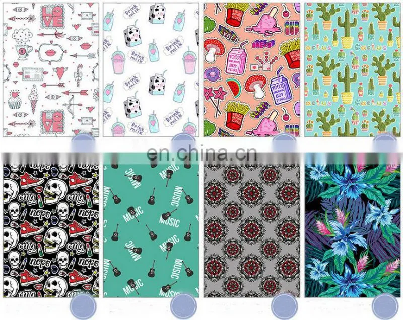 fabric polyester wholesale dress georgette digital tropical print fabric