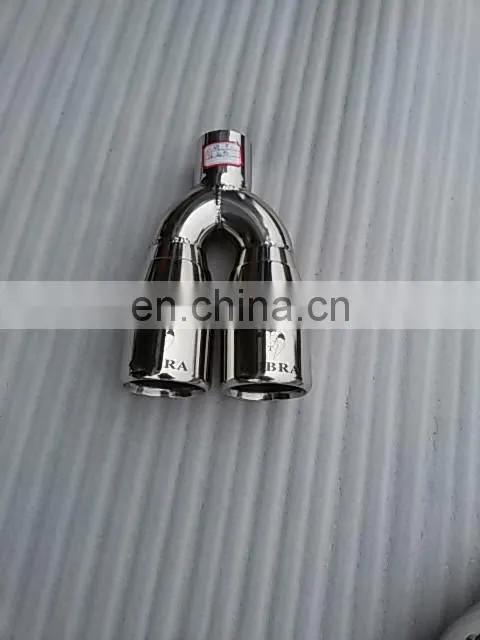 Best performance double Exhaust muffler tip for car
