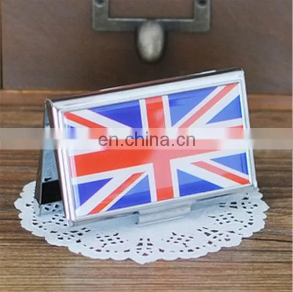 2013Sticker name card holder/metal business name card holder/epoxy card holder