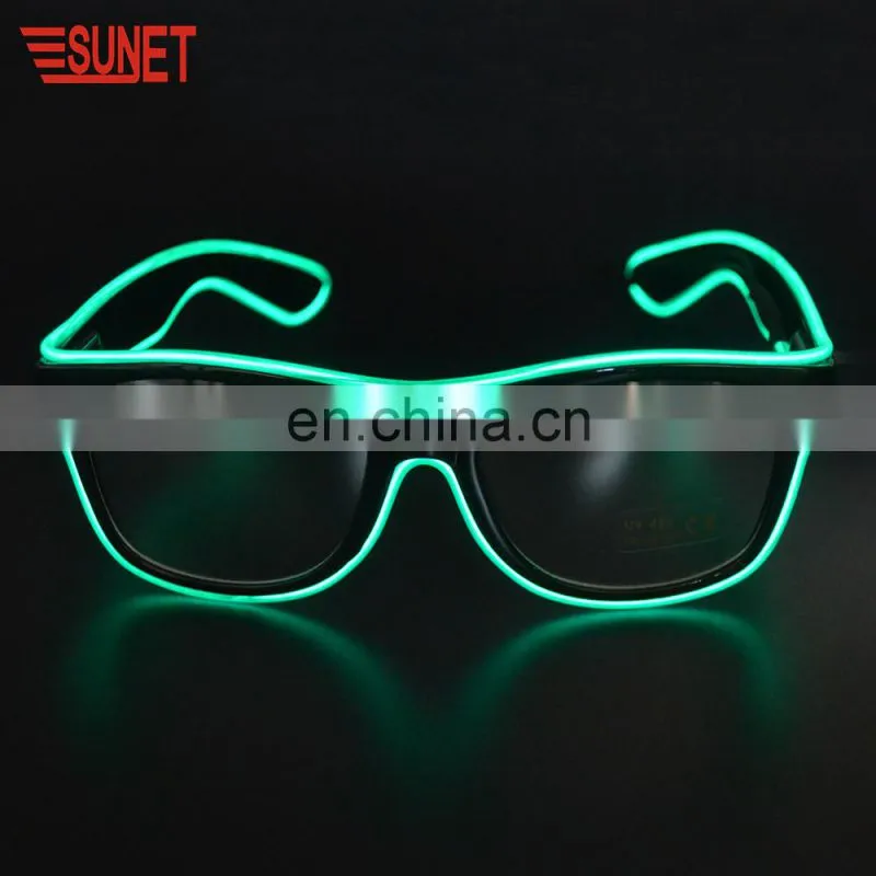 Halloween Christmas Party Decoration Sound Activated Led Glasses
