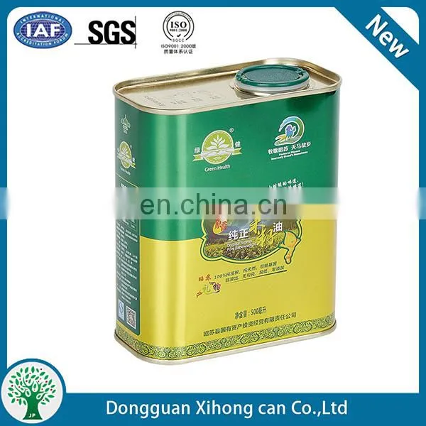 Factory hot sales round metal travel empty decorative candle tins