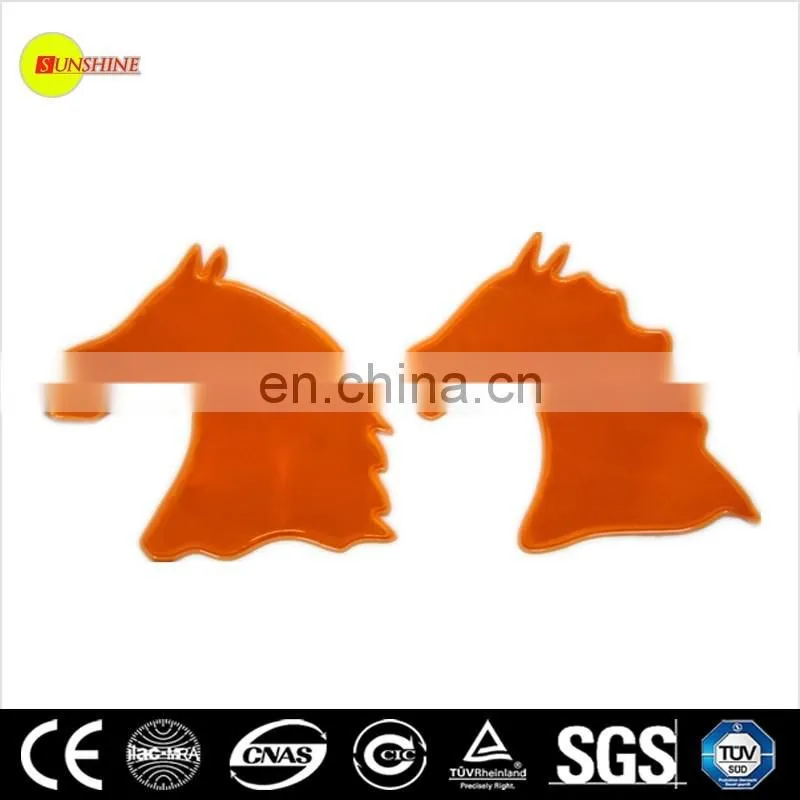 custom logo high quality reflex sticker