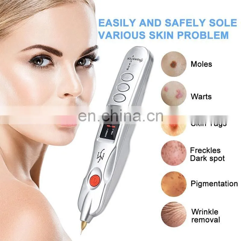 Easy use skin lifting machine tattoo mole removal/ eye wrinkle removal plasma pen for home use