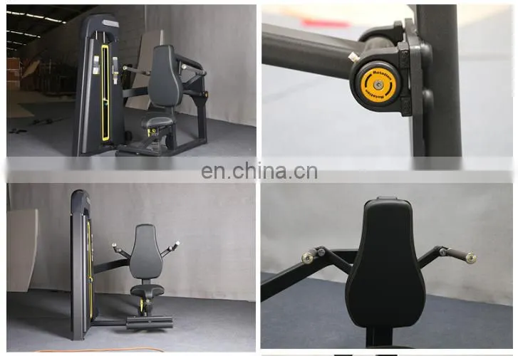 Fitness equipment factory supply seated dip machine for sale