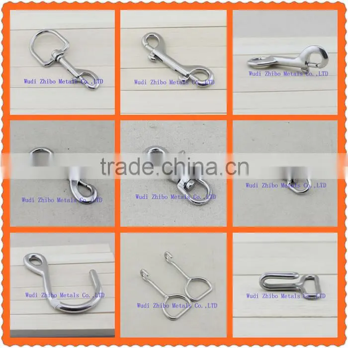 OEM manufacture stainless steel Eye pelican hook with safty latch