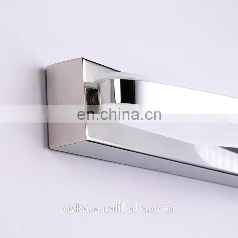 Mirror Light fashion hotel bathroom LED wall lamp stainless steel lights