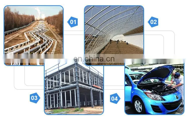 Q195-Q345 Black rectangular steel tube hollow section factory in Tianjin