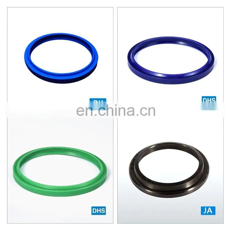 Packing U Cup Y Dust PU NBR FKM Excavator Hydraulic Cylinder Piston Seal Hallite Hydraulic Rod Seal With High Pressure