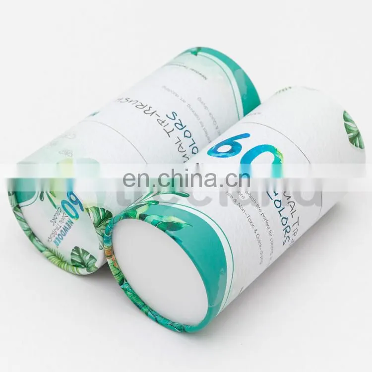 Custom Printed Carton Cylindrical Boxes cajas cilindricas de carton