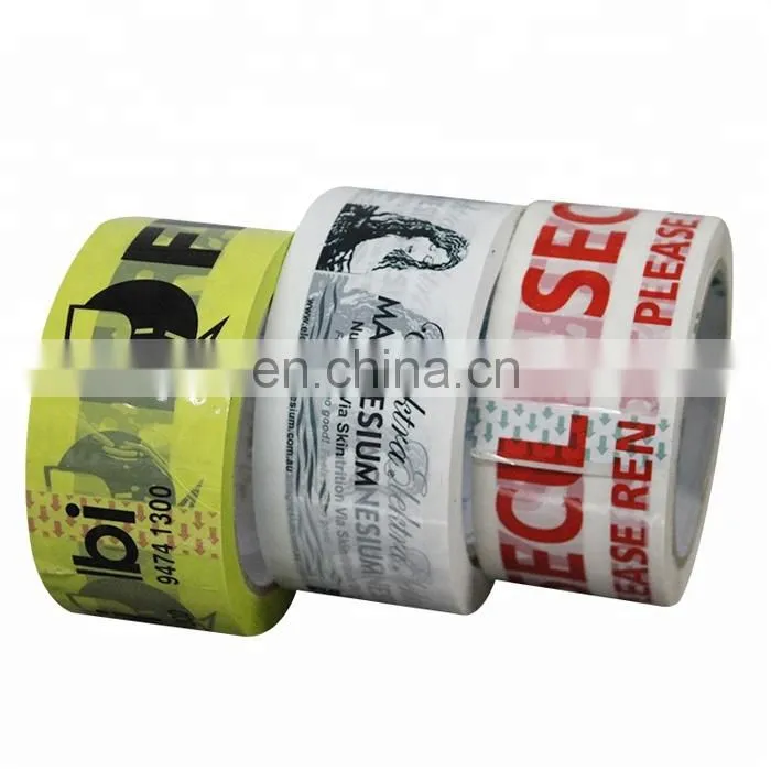 Strong Sticky Custom Printing Tape with Unique Company Logo for Packaging