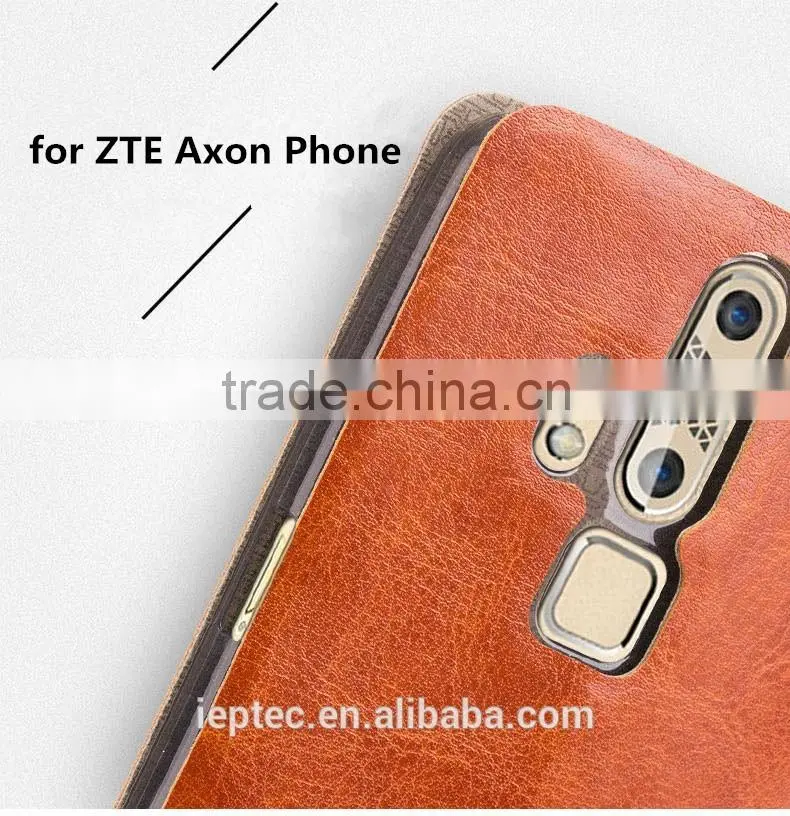 MOFi Case for ZTE AXON Elite, Flip PU Leather Phone Case Covers for ZTE Axon Phone A2015