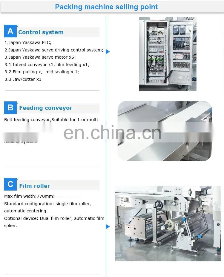 Disposable medical sterilized cotton swabs automatic packing packaging machine