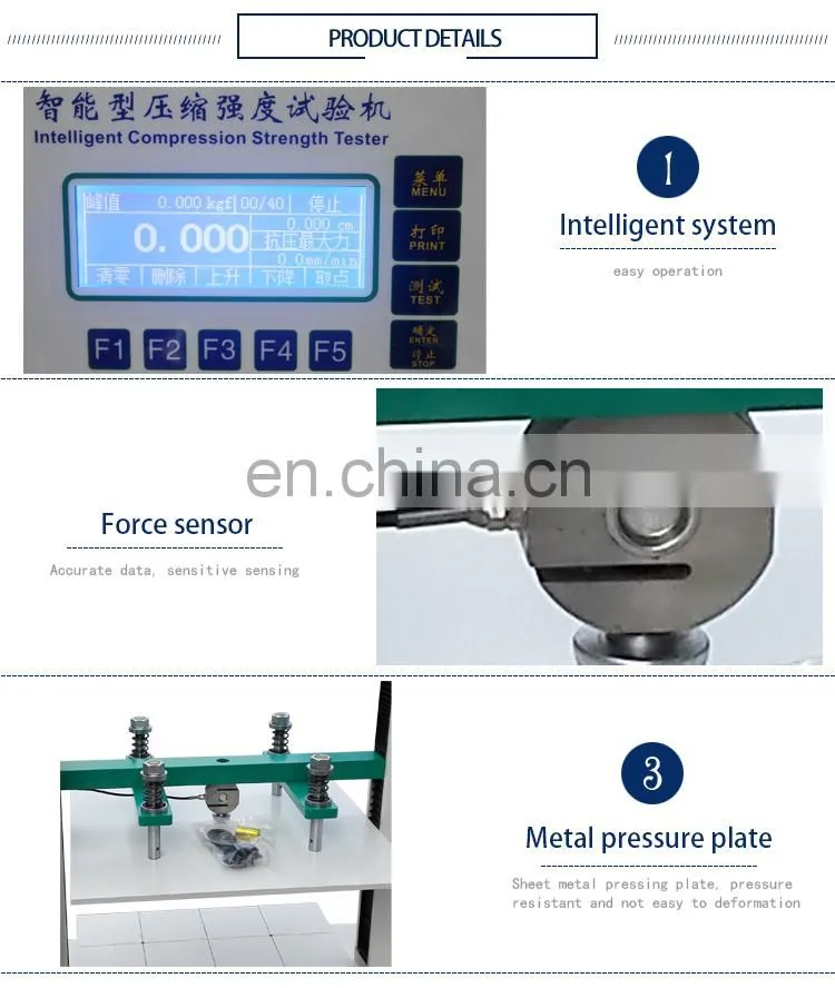 HST-KY100 Computer Control Package Box Compression Testing Machine/Box Compression Tester