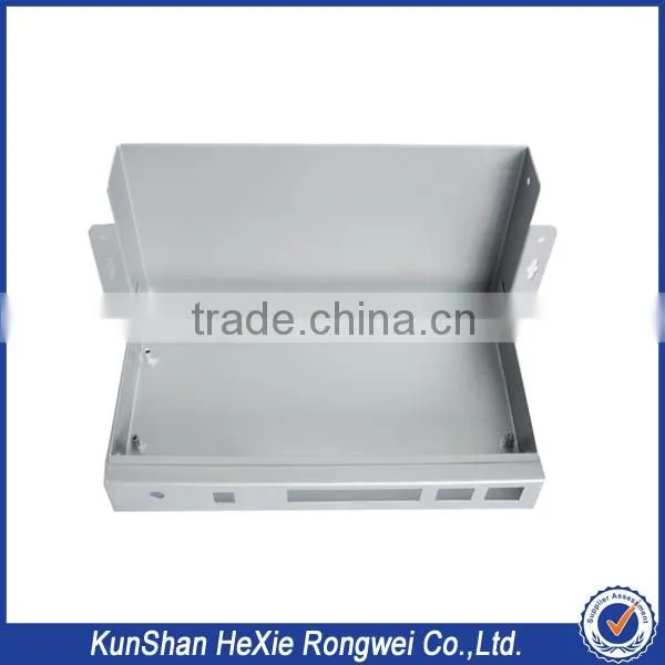 shanghai custom cnc bending punching machined enclosure manufacture