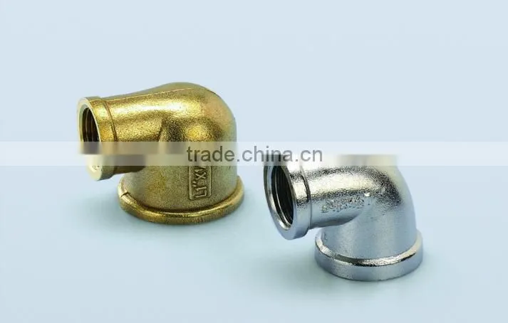 plumbing brass fittings/plumbing accessories brass fittings brass reducing female elbow