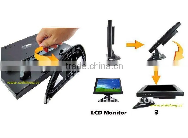 2013 TFT-LCD Touch Screen With VGA 15 POS Monitor