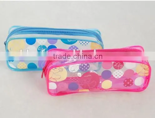 Hot Selling beautiful pvc pencil case