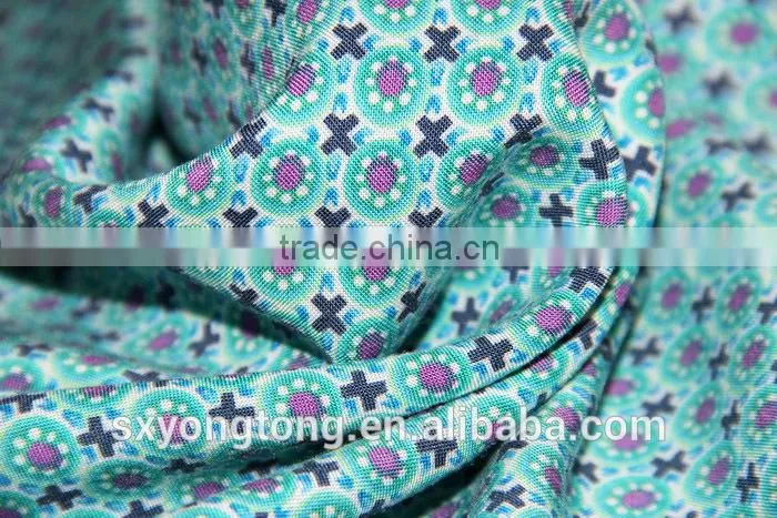 2014 Print rayon challis fabric