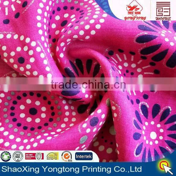 100% rayon fabric from china yongtong printing