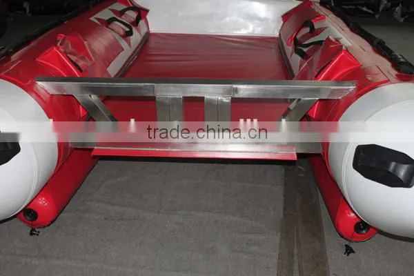 PVC/Hypalon material high speed Inflatable Boat Catamaran 330 car marine boat