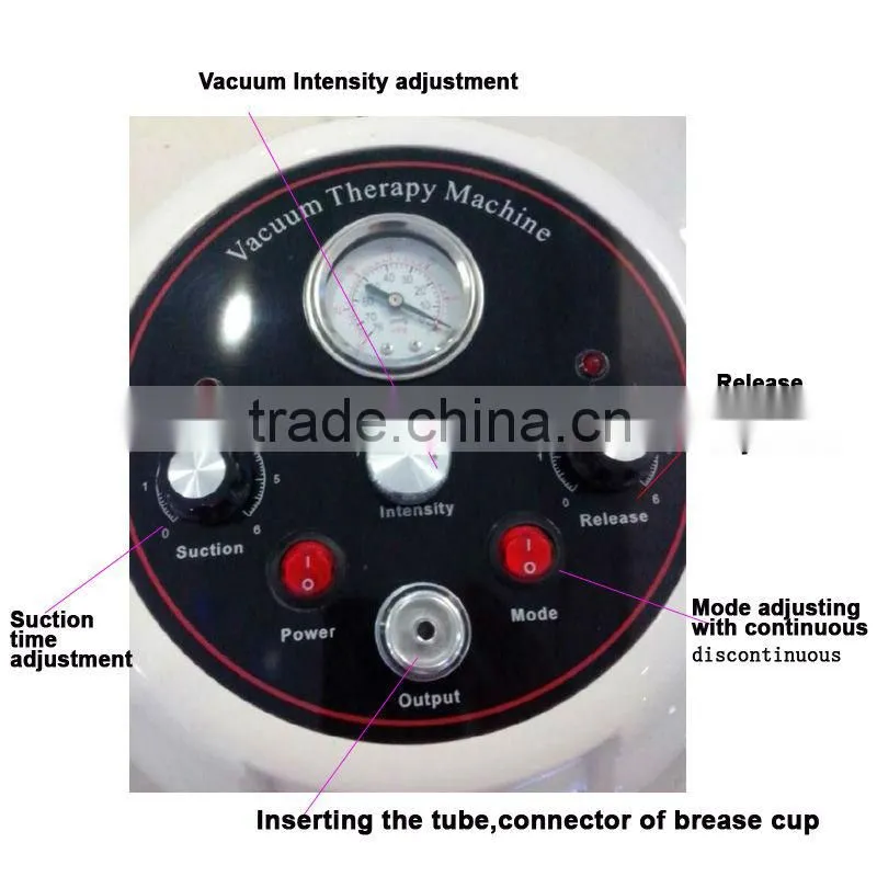 VY-2012C Breast enhancement massager with vacuum breast suction liftiing cups