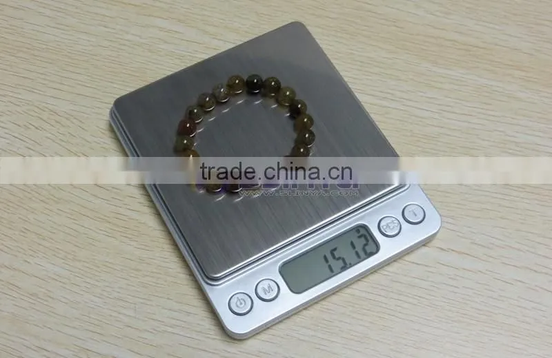60 Second Auto Off 2000g 10cm x 10cm Square Metal Tray I2000 Kitchen Scale