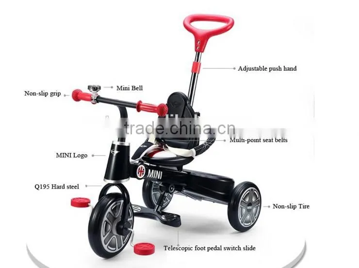 2016 RASTAR Foldable baby tricycle 3 wheel tricycle bicycle with CE certificate