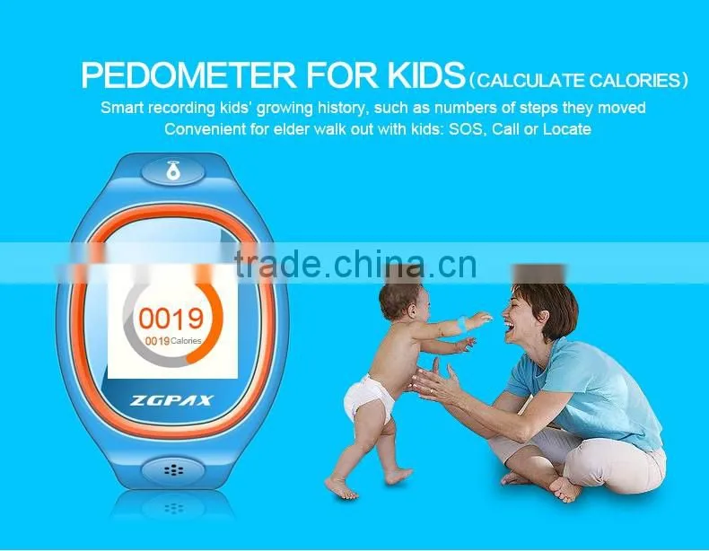 Wholesale gps smart watch manufacturer 2016 S866 kids wrist watch gps smart watch