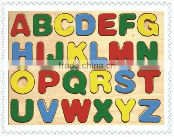 Wooden Puzzle,Alphabet Plywood Puzzle