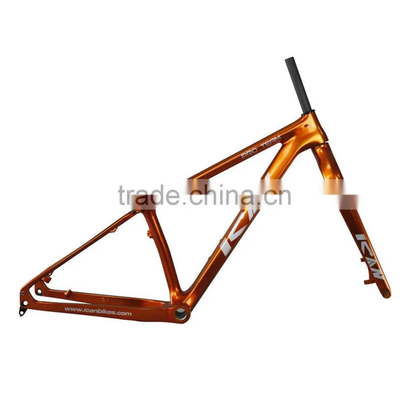 Full carbon fatbike frame 26er fat bike frame snow bike 197 rear space 120BB UD-matt carbon fat bike frame SN01