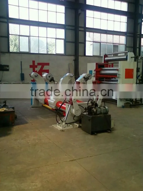 Hydraulic shaftless mill roll stand