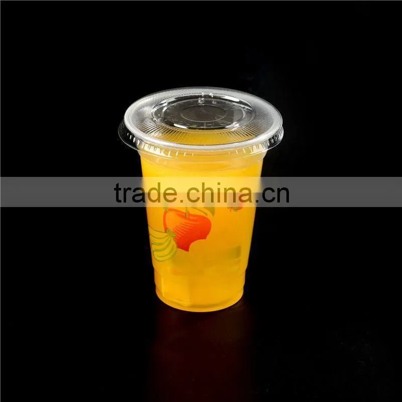 PET 16oz cheap solid color drinking wholesale plastic cup