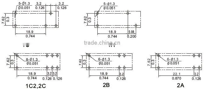 General relay mini electrical relay 12V 24V 10A 250VAC NT74(HF118F)