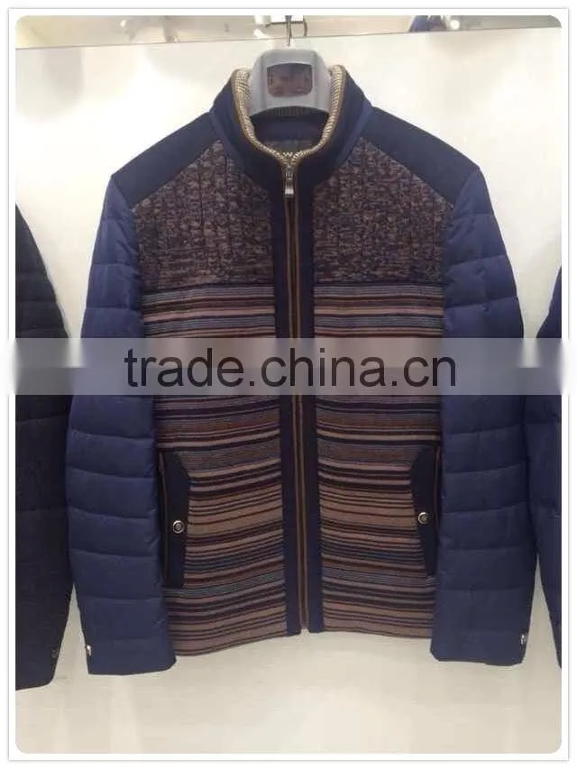 Garment in Stock Lot man padded jacket suit for spring or winter good quality - 1021