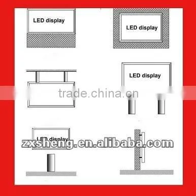P10 Outdoor Full Color LED Mobile Display For Advertising On The Truck