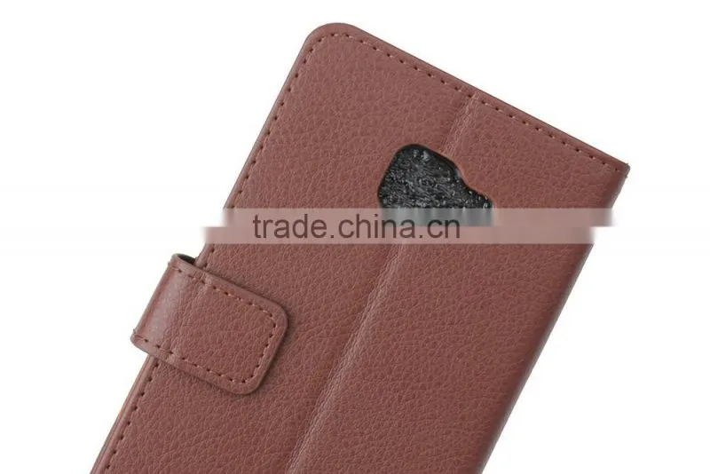 Luxury MMT PU Leather Case with Card Slot for Samsung C5 Litchi Grain Anti Shock Holder Frame Flip Wallet Case for Samsung C5
