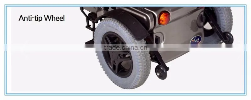 rear drive electric wheelchair for old man