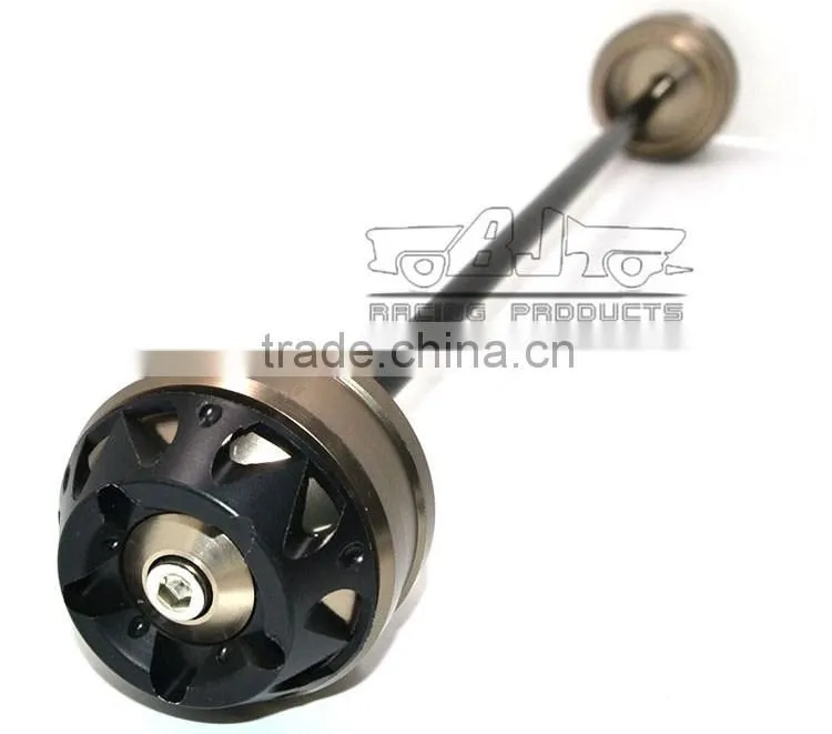 BJ-FS-YA005 Performance CNC Aluminum 6061 Anodized Scooter Rear Frame Axle Slider for Yamaha Tmax 530 2012~2015