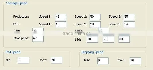 High speed 1.6M solvent printer price