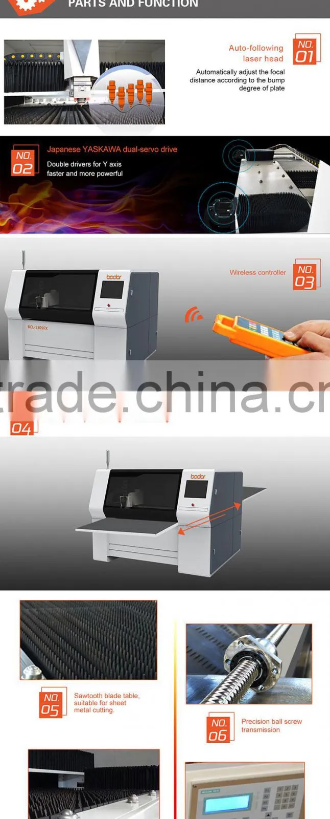 Staineless steel Laser Cutting Machine