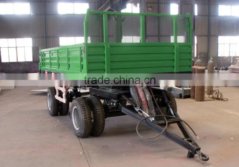 8 wheels heavy farm trailer for sale for Africa market truck