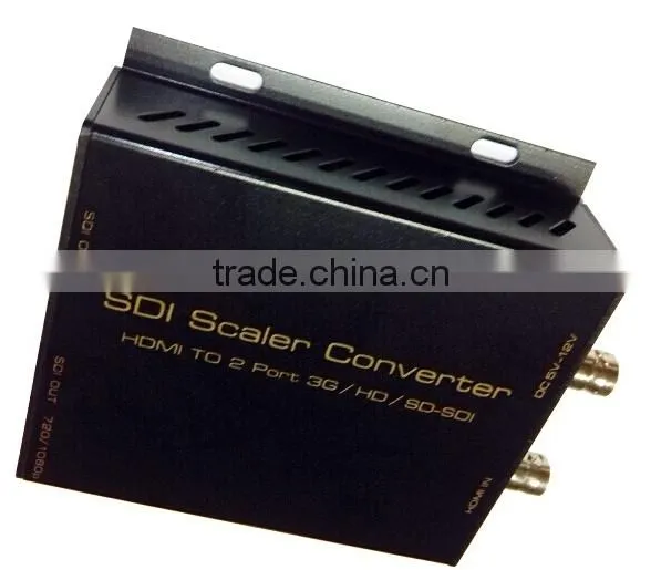 Newest HDMI to SDI Converter with 2 ways SDI splitter